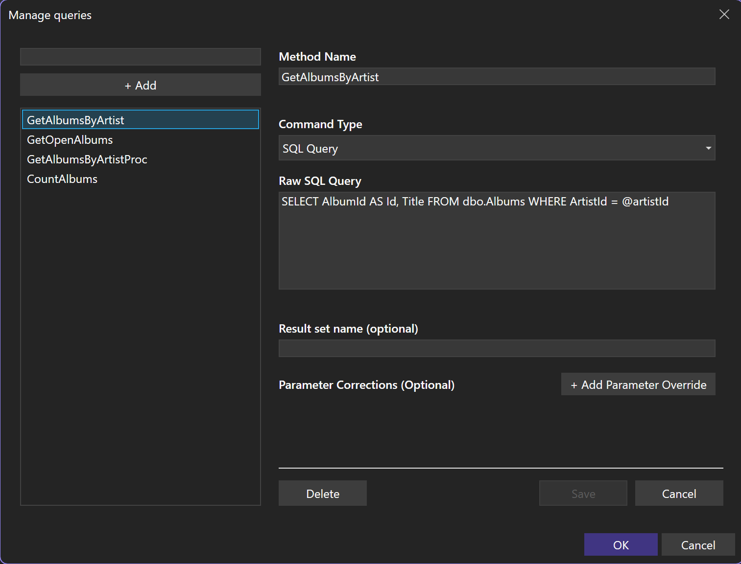 Rinku Power Tools query manager